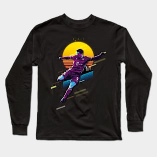 Lewandowski football player Long Sleeve T-Shirt